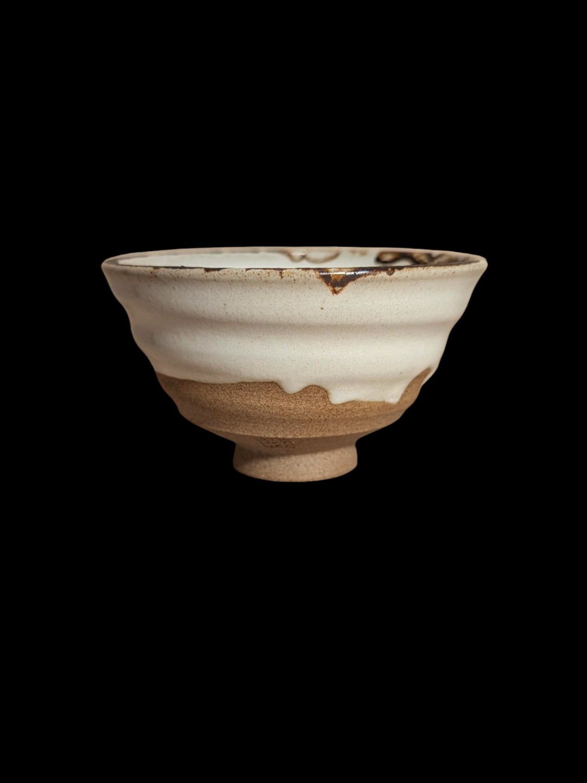Set of Two Small Bowls with Chopstick Rests. Kobachi + Hashioki - Alike Pottery Studio