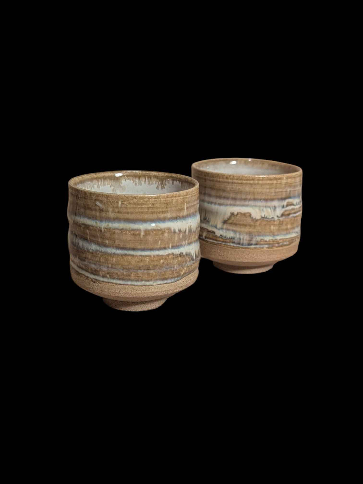 Set of two guinomi cups. (sake, espresso)