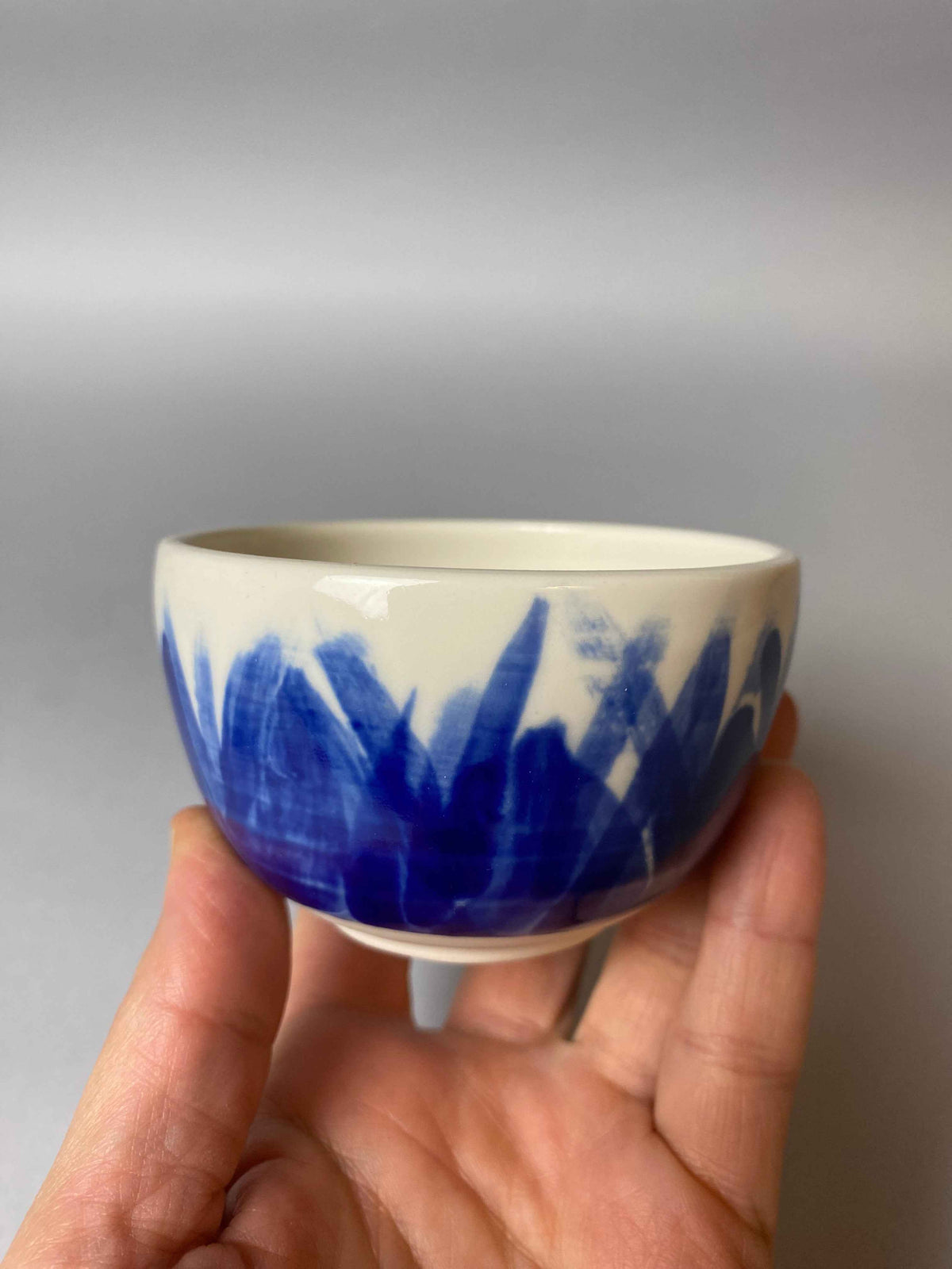Porcelain painted cup no. 4