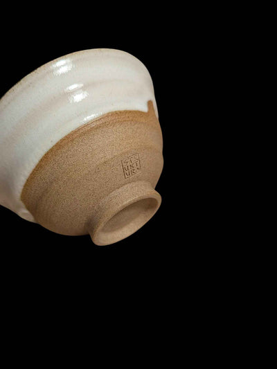 Set of two small bowls with chopstick rests. Kobachi + Hashioki
