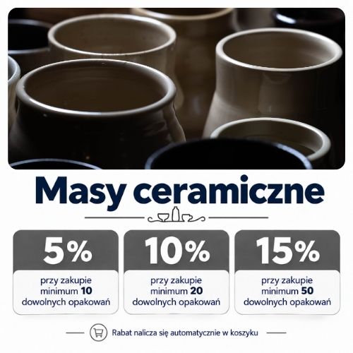 Promocja na masy ceramiczne