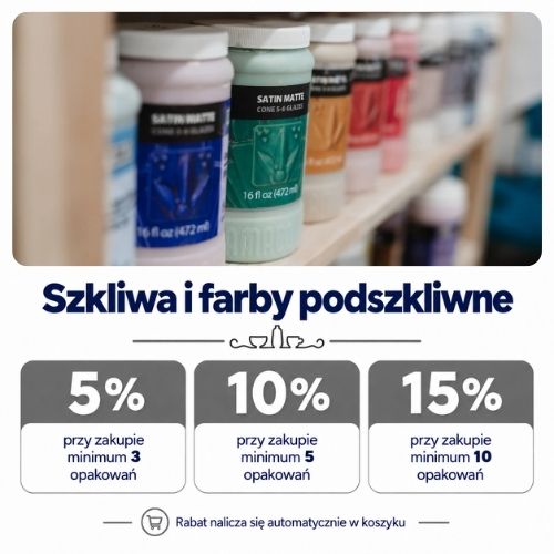 Promocja na szkliwa i farby