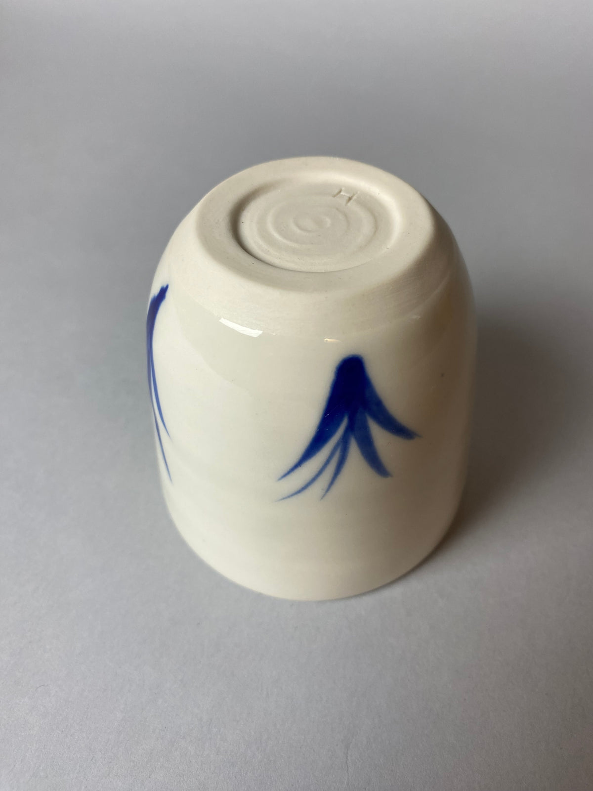 Hand-Painted Porcelain Cup No. 3 - Alike Pottery Studio