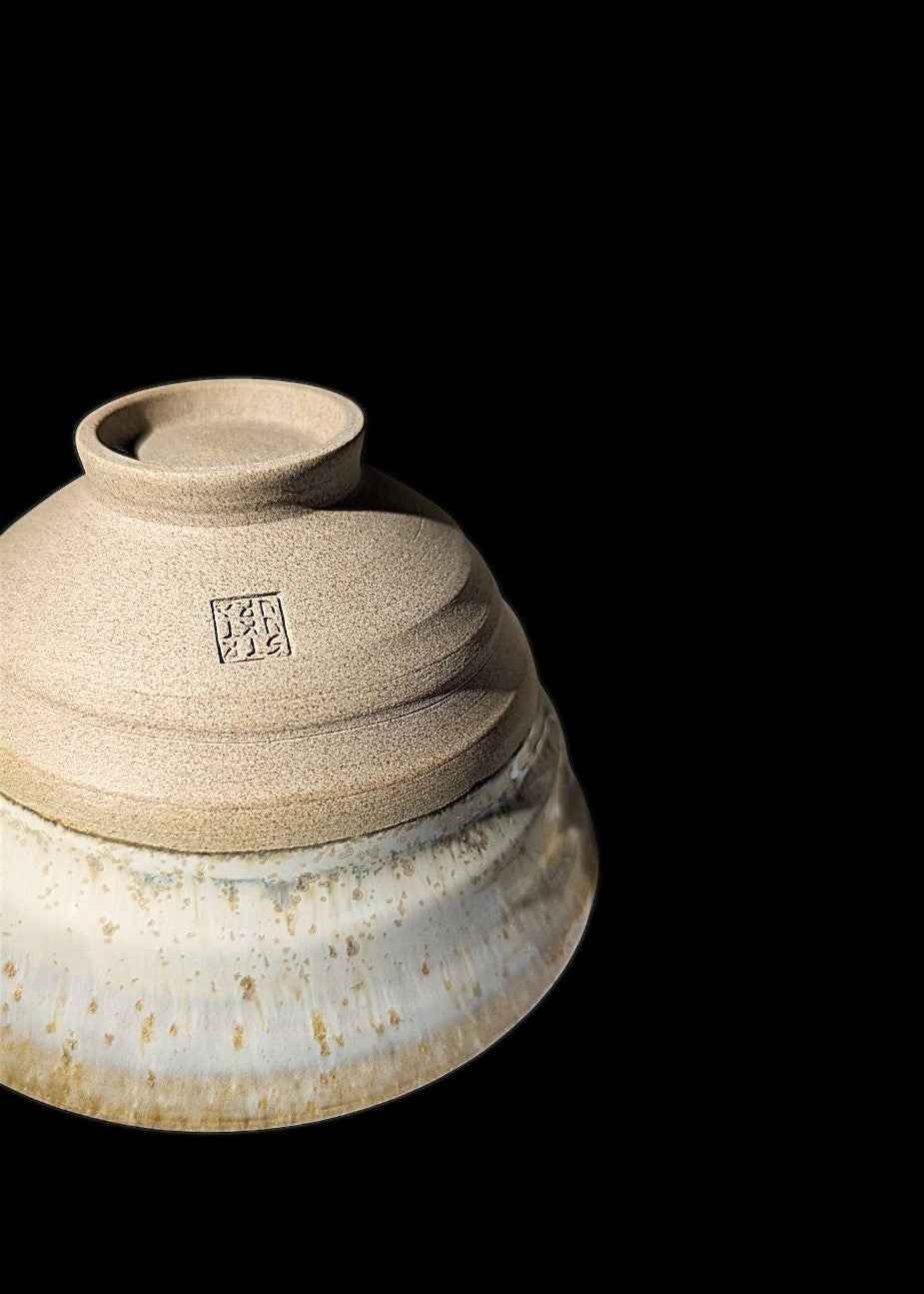 Set - 2 rice/miso/porridge bowls + 2 hashioki